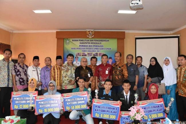 Laporan Pelaksanaan Kegiatan Lomba Karya Ilmiah Balitbang Kabupaten Bengkalis Tahun Anggaran 2017