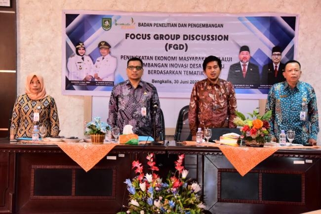 BPP Bengkalis Taja FGD Inovasi Desa Se-Kecamatan Bengkalis dan Bantan